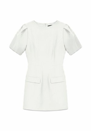 Vero Moda, DRESS VMAGNES SHORT DRESS - Robe fourreau - snow white