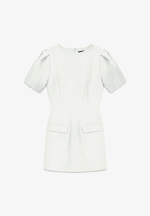 Vero Moda, DRESS VMAGNES SHORT DRESS - Robe fourreau - snow white