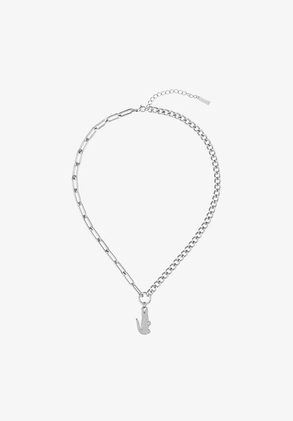 CROCODILE - Necklace - silberfarben