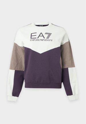EA7 Emporio Armani, TRAIN CONTEMPORARY SPORT - Суитшърт - mystic blue/mysterioso/cinder