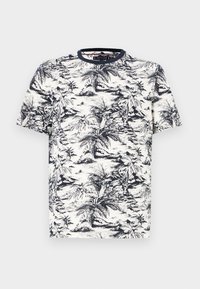 SUMMER SLUB TEE - Print T-shirt - ivory petal/desert sky