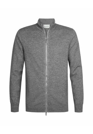 PROFUOMO, PROFUOMO CARDIGAN FULL ZIP - Chaqueta de punto - grey