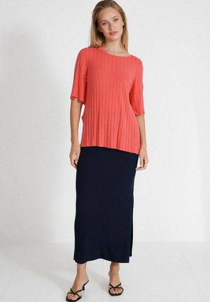 Holebrook T-shirt - bas - coral pink
