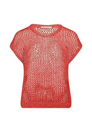 Betty & Co, T-shirt print - dunkelrot