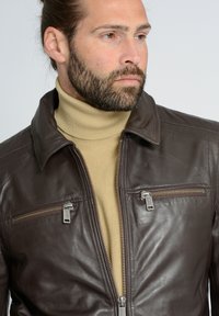 Mustang Skinnjacka - dark brown