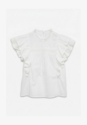 Vero Moda, TOP VMELIX TOP - Bluse - snow white