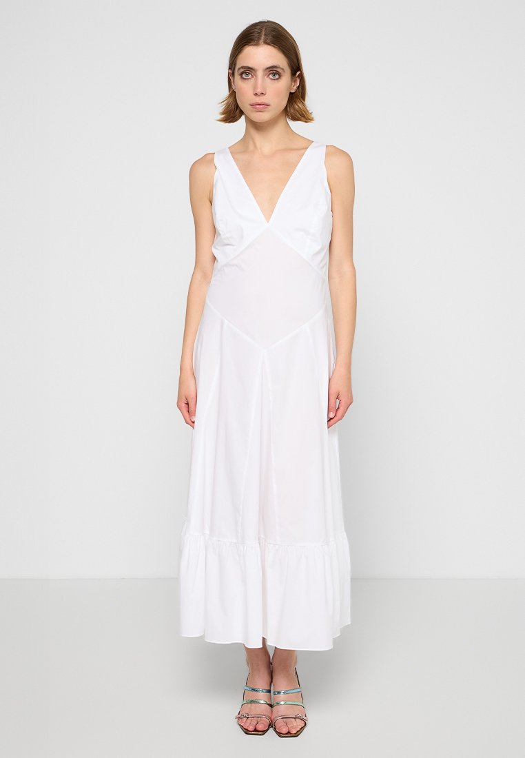 TWINSET Maxi-jurk wit
