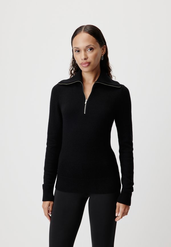 INDIRA JUMPER - Strickpullover - schwarz