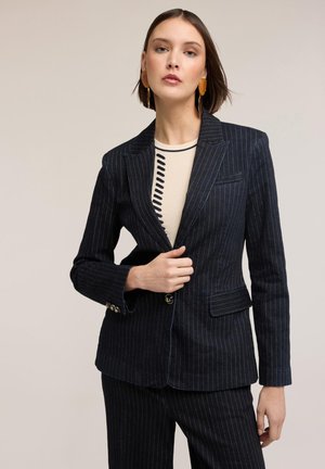 STRUTTURATA GESSATA - Blazer - blu