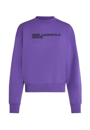 Karl Lagerfeld Jeans, KLJ REG ESSENTIAL LOGO SWEAT - Pusa - prism violet