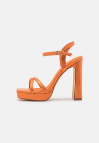 Menbur Sandály na vysokém podpatku - orange