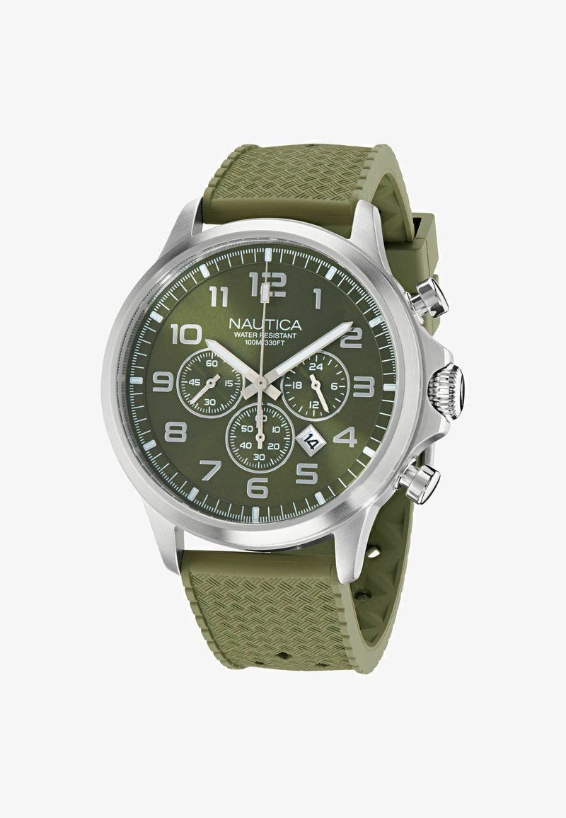 Nautica NCT BLUEOCEAN - Chronografinis laikrodis - silver tone