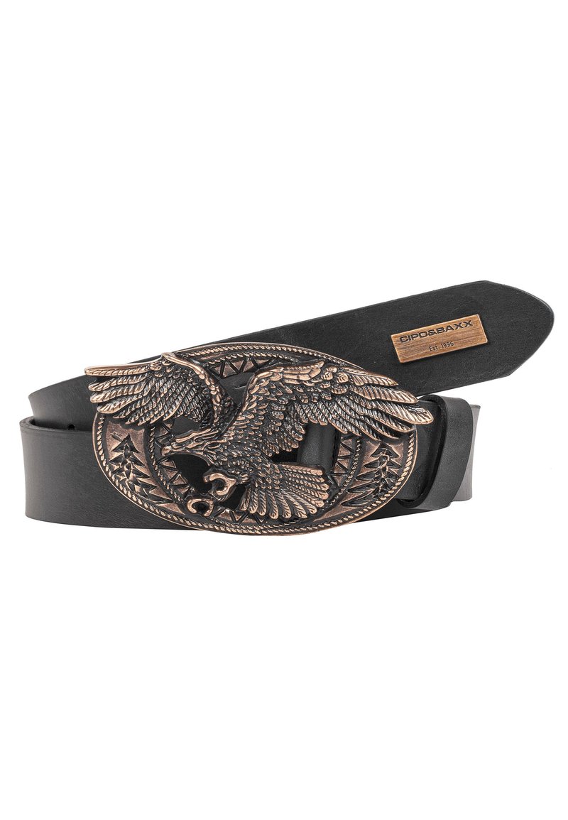 Herren Gürtel klassisch | Cipo & Baxx Gürtel black/schwarz - XI59556 Herren Gürtel klassisch | Cipo & Baxx Gürtel black/schwarz - XI59556