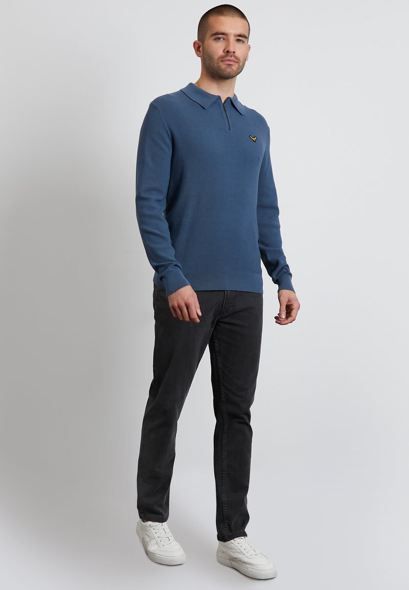 Herren Strickjacken | Threadbare BINTCLIFF Strickpullover denim blue/blue denim - EN76083 Herren Strickjacken | Threadbare BINTCLIFF Strickpullover denim blue/blue denim - EN76083