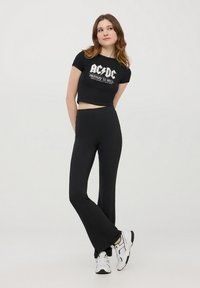 Terranova AC DC - T-shirt con stampa - nero