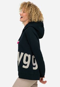 LAURASØN WORDING,  LANGARM - Jersey con capucha - dark blue