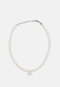 CHOKER WITH WING PENDANT UNISEX - Smykke - white