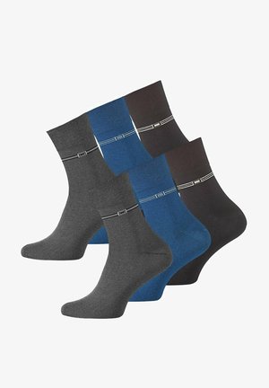 Cotton Prime, 6 PAAR - Chaussettes - schwarz grau blau