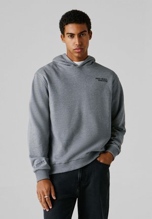 REFLECT LOGO - Hoodie - dark grey marl