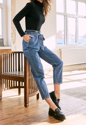 Relaxed fit -farkut - blue denim