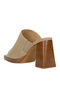 Wojas Ciabattine con tacco - beige