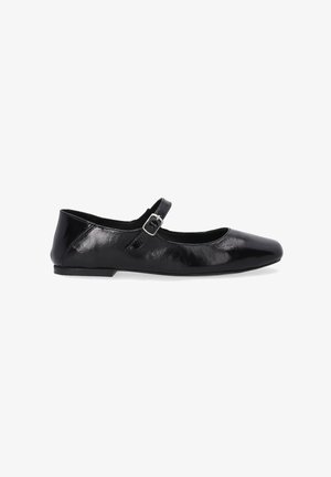 VENEZIA BALLERINA - Riemchenballerina - black