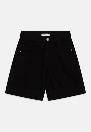 FROSE WIDE NOOS - Denim shorts - black