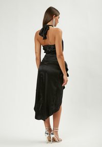 INFLUENCER TIE UP - Camicetta - black