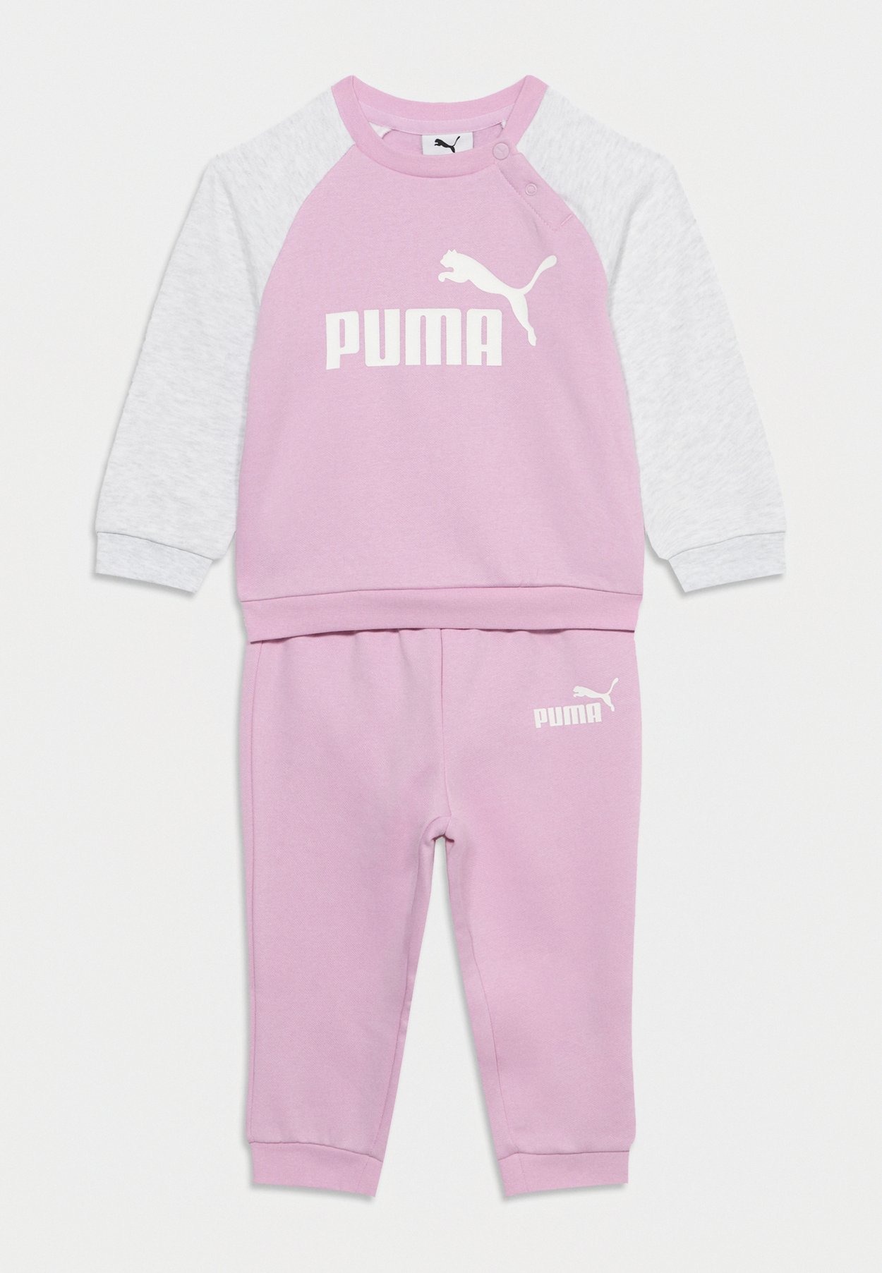 PUMA MINICATS CREW UNISEX SET - Tracksuit - mauve glow