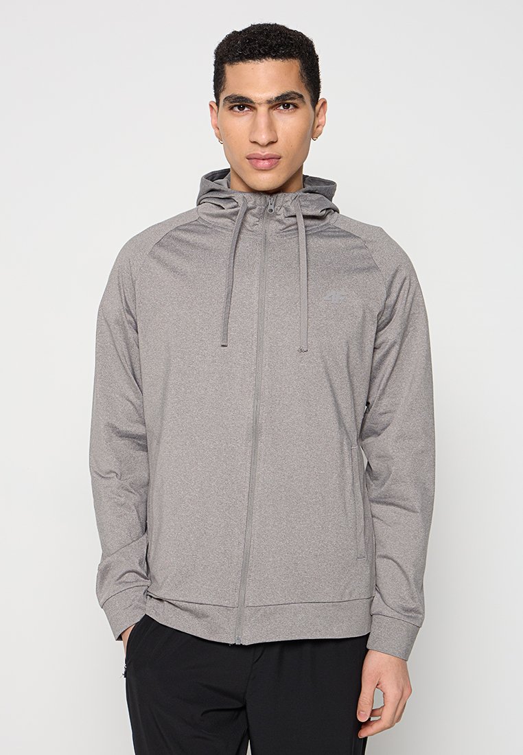 4F Sweater met rits grijs 4F Sweater met rits grijs