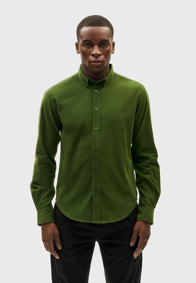 Thinking Mu ANT - Hemd - bottle green