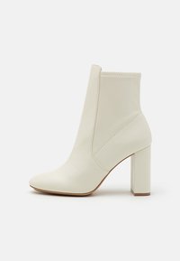 ALDO - LAURELLA - Magassarkú bokacsizmák - white/bone Miniatűr kép 1