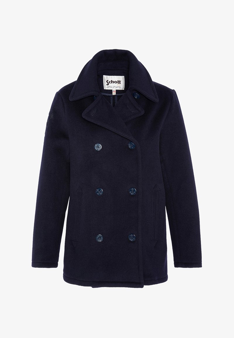 Schott CABAN - Manteau classique - marine