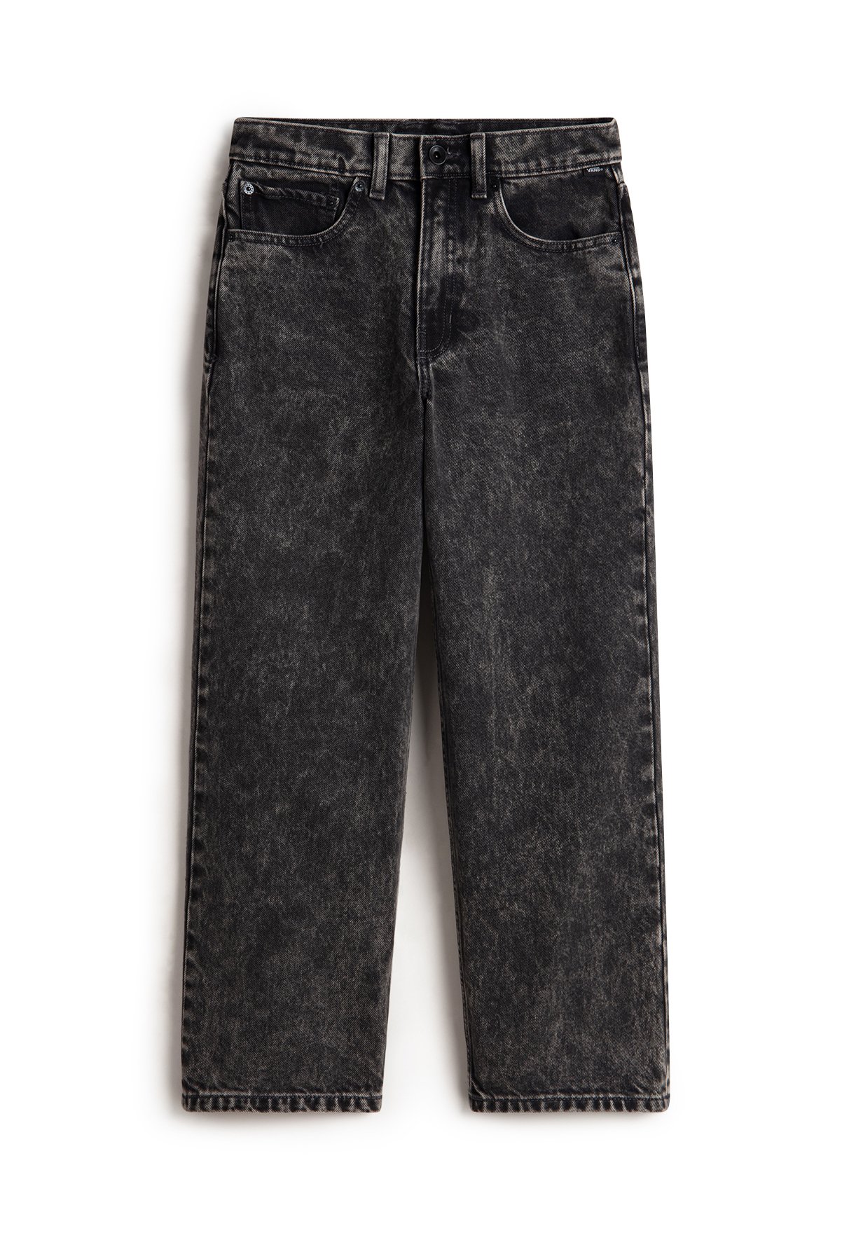 Vans CHECK-5 BAGGY DENIM Jeans baggy stonewash black/grigio