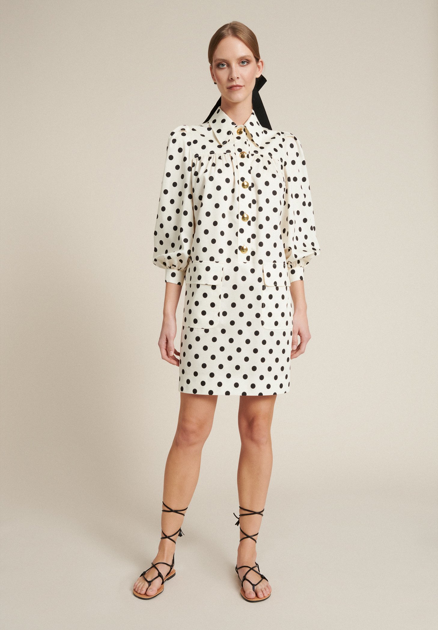 Vestiaire Collective Abito A Pois Luisa Spagnoli Vestito A Pois