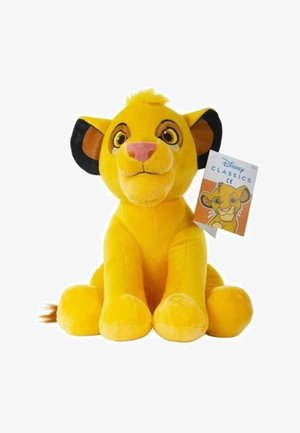 Disney DER KÖNIG DER LÖWEN SIMBA SITZENDES PLÜSCH - MIT SOUND - Cuddly toy - yellow
