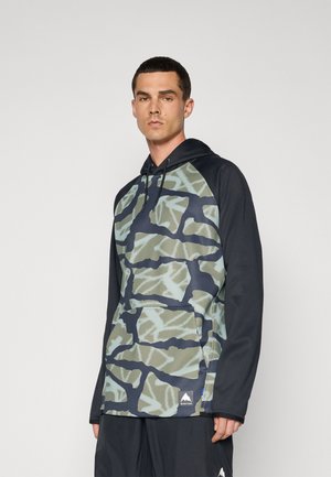 MENS CROWN WEATHERPROOF - Fleecová mikina - khaki