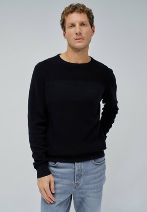 REGULAR - Jersey de punto - schwarz