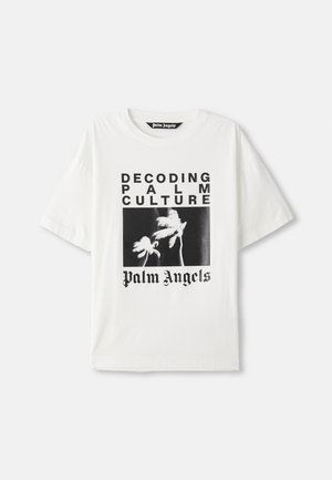 Palm Angels PALM CULTURE TEE - Majica kratkih rukava s printom - off white