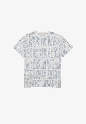 Bikkembergs, T-SHIRT BIKKEMBERGS - T-shirt con stampa - white