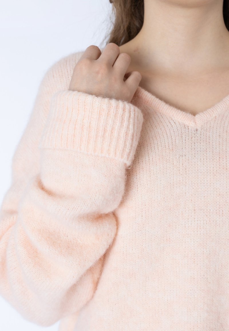 Damen Strickjacken | American Vintage EAST Strickpullover light pink/rosa - WW17275 Damen Strickjacken | American Vintage EAST Strickpullover light pink/rosa - WW17275