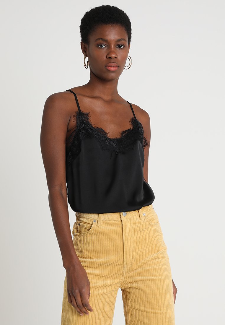 MSCH Copenhagen LITY LACE - Top - black