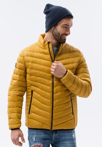Ombre Winterjas - yellow