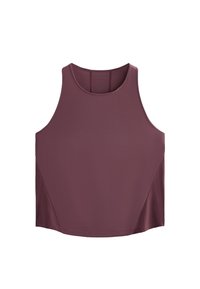 Selected, mottled dark purple