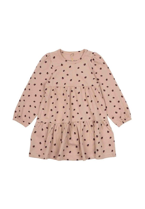 MIRA - Jerseykleid - adobe rose lady bug aop