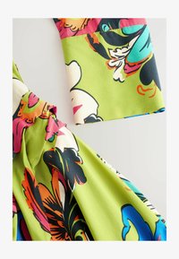 Wybrany, lime green tapestry print