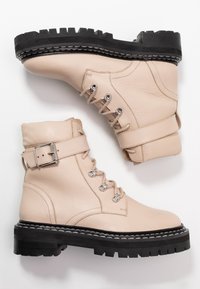 Even&Odd Kovbojské/motorkářské kotníkové boty - beige