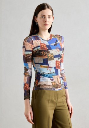 EKO POST CARD - Long sleeved top - multi-color
