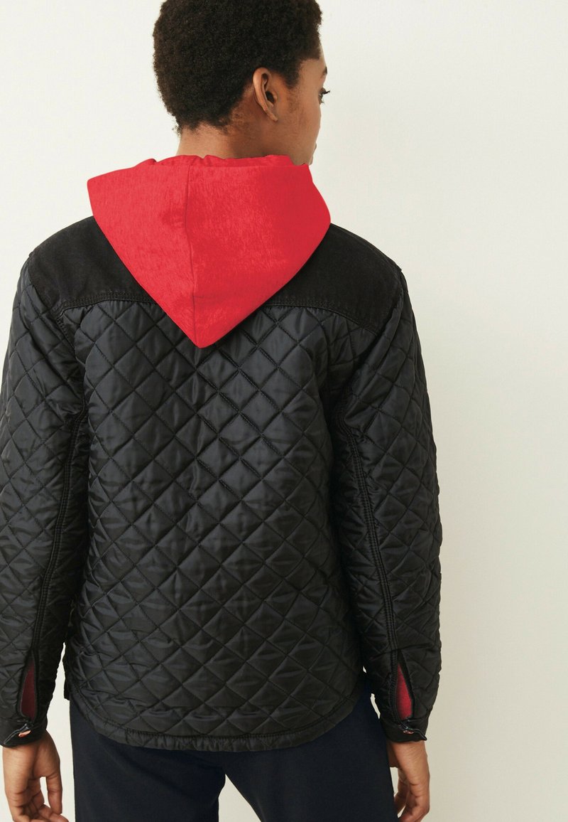 Damen Leichte Jacken | Next REVERSIBLE QUILTED Jeansjacke black/schwarz - JX15546 Damen Leichte Jacken | Next REVERSIBLE QUILTED Jeansjacke black/schwarz - JX15546