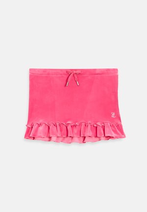 Juicy Couture RUFFLE WITH JUICY BRANDING - Minirock - hot pink